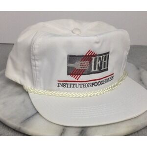 Vintage IFH‎ International food house Rope Cap Hat Snapback Capital caps